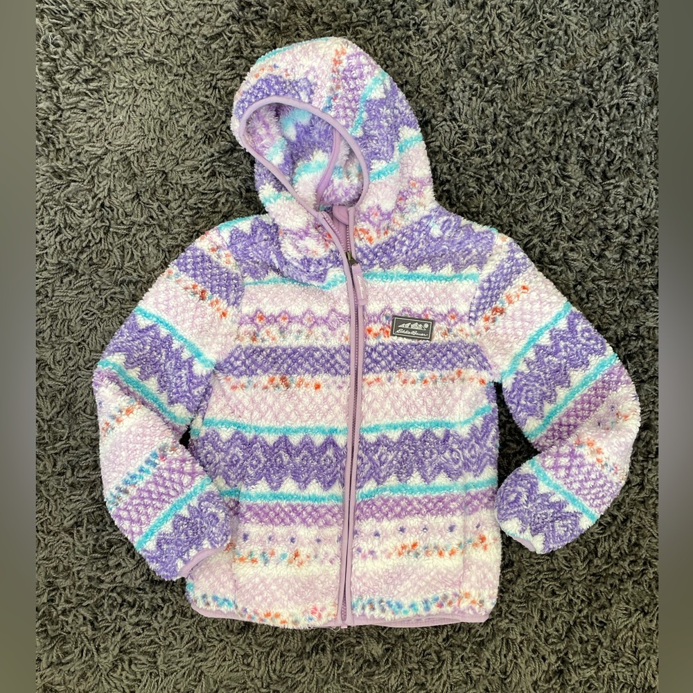 Eddie Bauer | Cozy Kids' Patterned Fleece Jacket